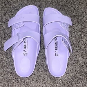 Lavender Plastic Birkenstocks